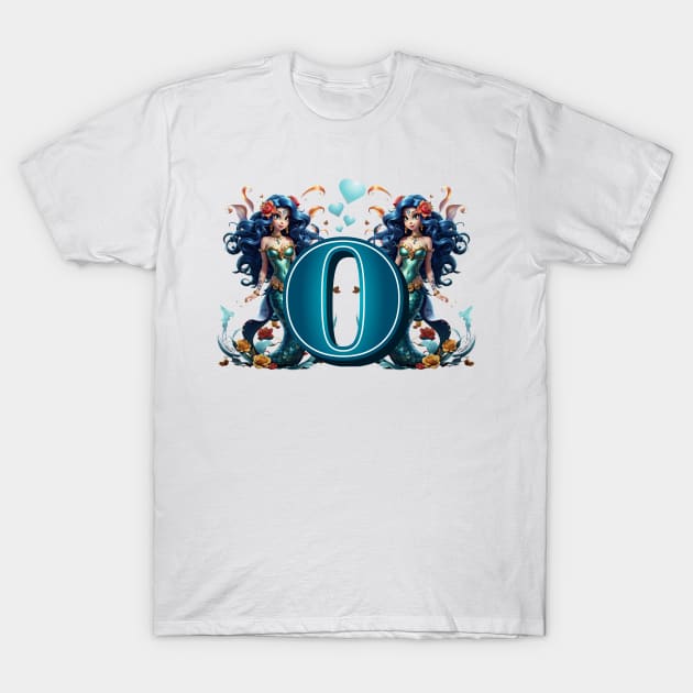 Mermaid Alphabet The Letter O T-Shirt by MGRCLimon